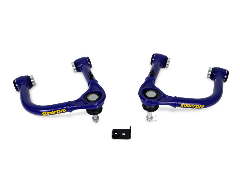 SuperPro TRC6750 2024+ fits Ford Ranger Fixed Offset Front Upper Control Arm Set
