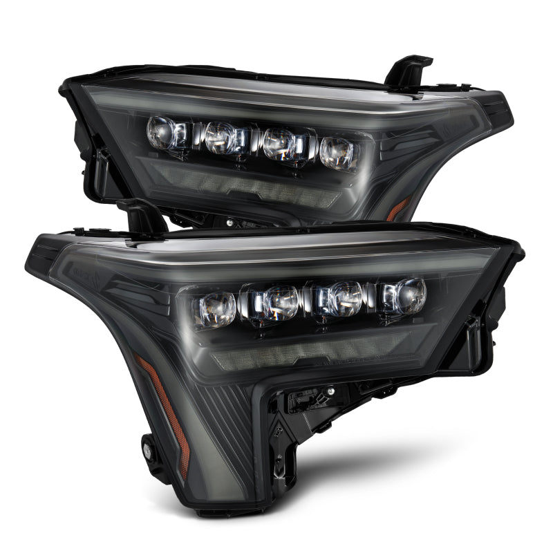 AlphaRex 880861 22-23 fits Toyota Tundra NOVA-Series Headlights Alpha-Blk w/W