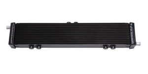 Edelbrock 15406 Heat Exchanger Single Pass Dual Row 22 000 Btu/Hr 26 5In W X 5In H X 2 62In D Black