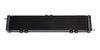 Edelbrock 15406 Heat Exchanger Single Pass Dual Row 22 000 Btu/Hr 26 5In W X 5In H X 2 62In D Black
