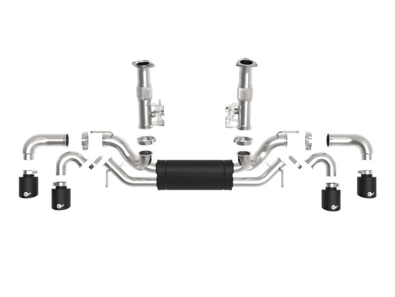 AFE 49-34127-B orce-Xp 2-1/2in 304SS Cat-Back 2020 fits Chevy Corvette (C8) 6.2