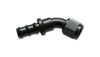 Vibrant 22404 -4AN Push-On 45 Deg Hose End Fitting - Aluminum