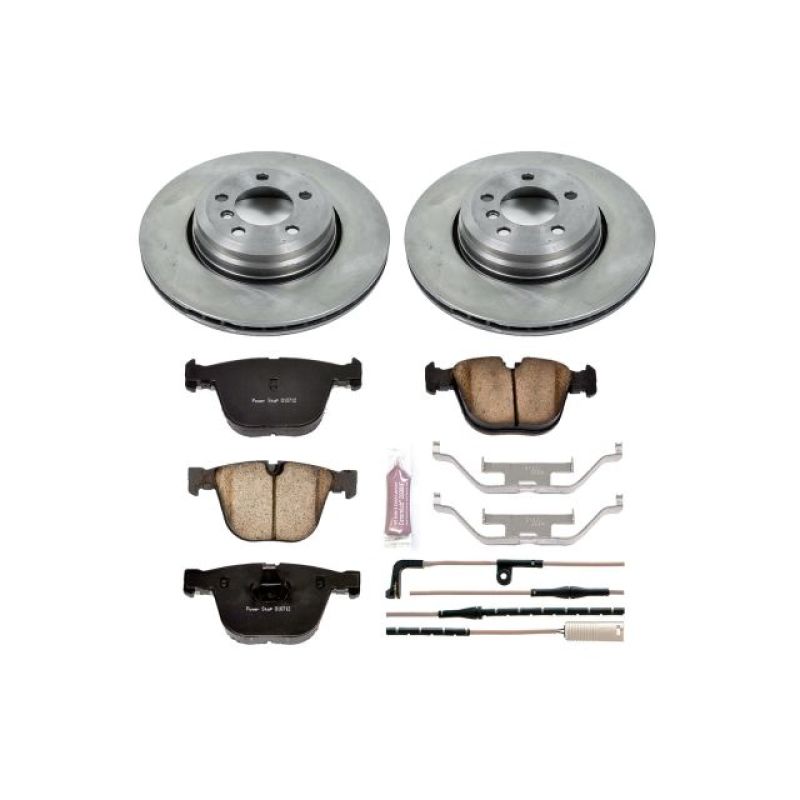 PowerStop KOE2086 fits BMW 02-05 745i Rear Autospecialty Brake Kit