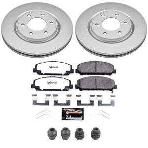 Power Stop 11-13 Infiniti QX56 Front Z36 Coated Truck & Tow Brake Kit
