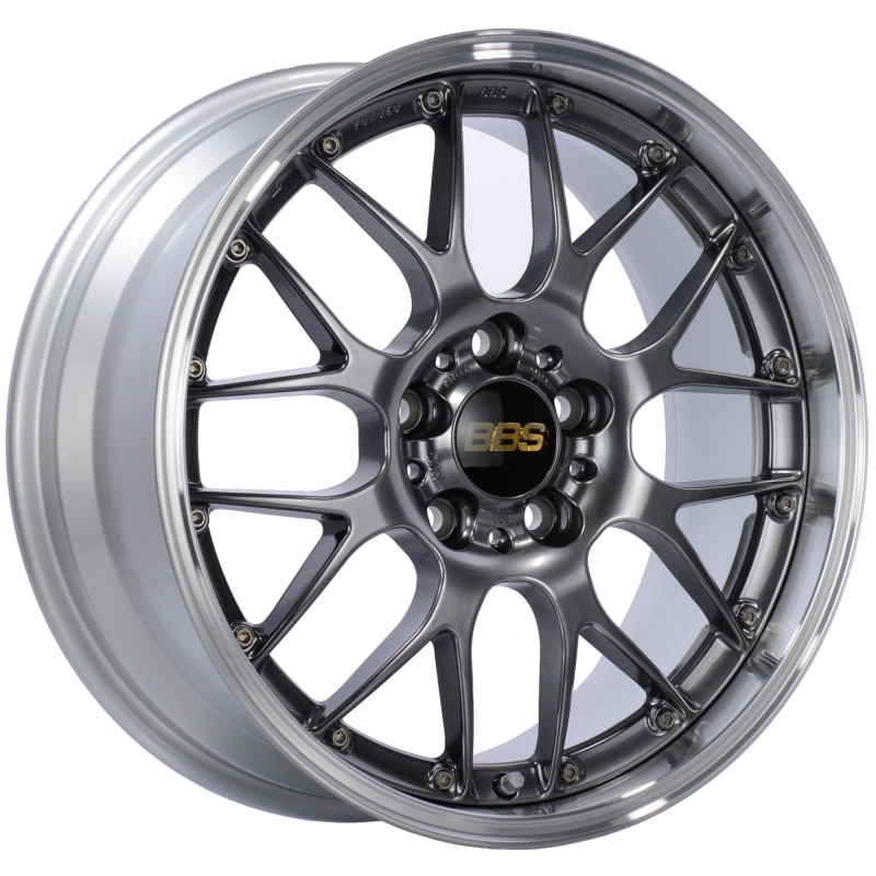 BBS RS920HDBPK RS-GT 19x8.5 5x114.3 ET30 Diamond Black Center Diamond Cut Lip Wheel -82mm PFS/Clip Required