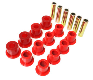 Energy Suspension 2.2119R fits Jeep Spring Bushing Set - Red