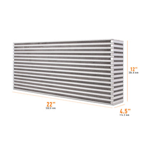 Mishimoto MMUIC-12 Universal Air-to-Air Intercooler Core - 22in / 12in / 4.5in