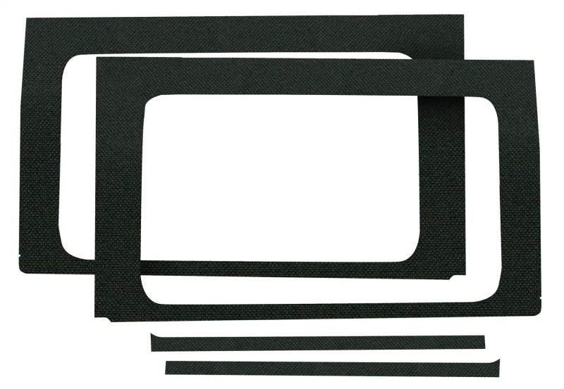 DEI  50173 fits Jeep 18-23 Wrangler JL 4-Door Boom Mat Rear Side Window Trim - 4