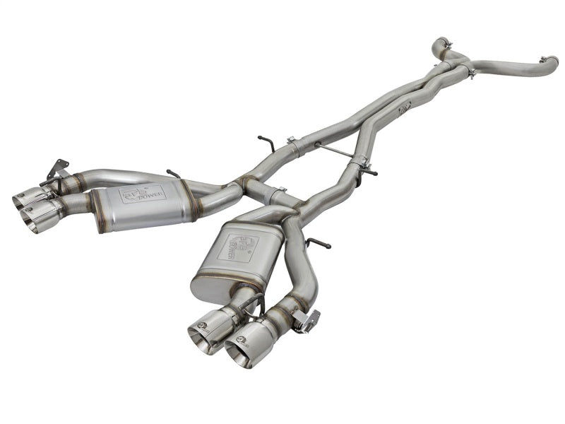 AFE 49-34069-P rce XP 3in 304 Stainless Steel Cat-Back Exhaust 16-17 fits Chevy