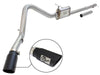 AFE 49-43076-B rce XP Exhaust 3in-3.5in SS Single Side Ext CB w/ Black Tip 99-0