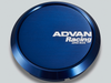 Advan V2084 63mm Flat Centercap - Blue Anodized