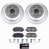 Power Stop 15-20 Chevrolet Colorado Rear Z23 Coated Brake Kit