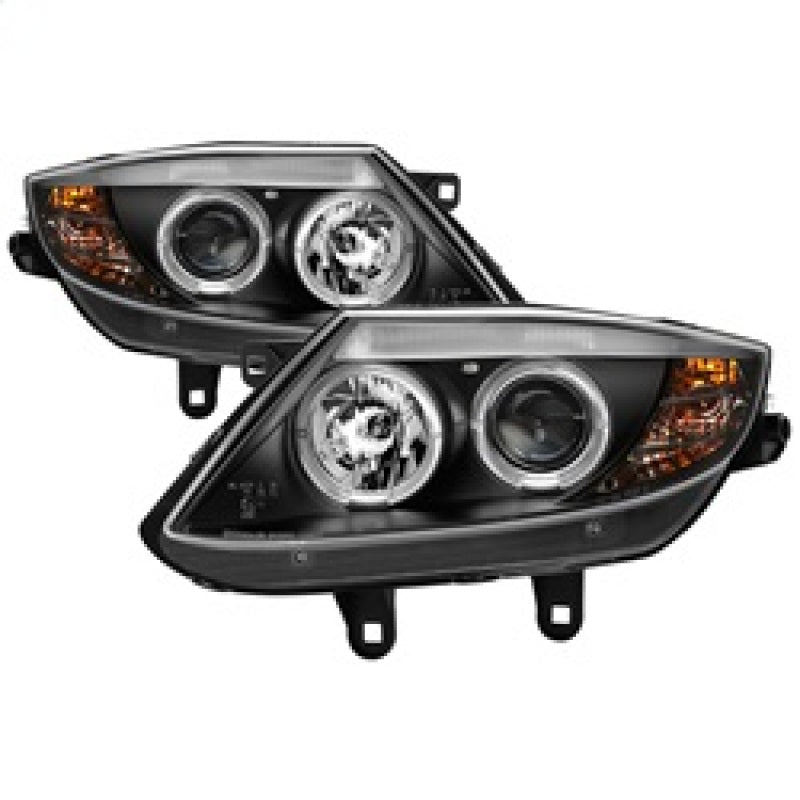 SPYDER 5029676 fits BMW Z4 Projector Headlights Xenon/HID Model LED Halo Black