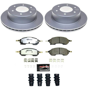 Power Stop 21-25 Ford Bronco Rear Z36 Coated Truck & Tow Brake Kit