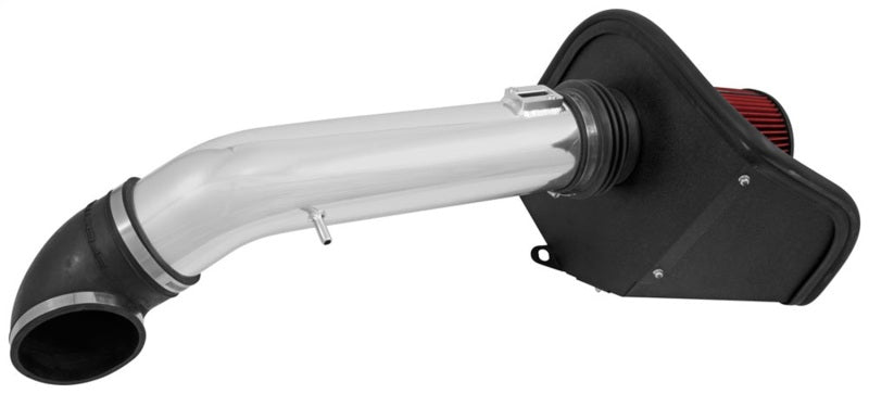 Spectre 9058 16-17 fits GM 2500HD/3500HD V8-6.0L F/I Air Intake Kit - Polished w/Red Filter
