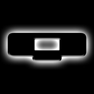ORACLE Lighting 3141-Q-001 Universal Illuminated LED Letter Badges - Matte Blk Surface Finish - Q