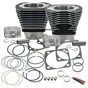 S&S 910-0224 Cycle 84-99 BT 4 1/8in Bore Cylinder & Pistons Kit For S&S V124 Eng