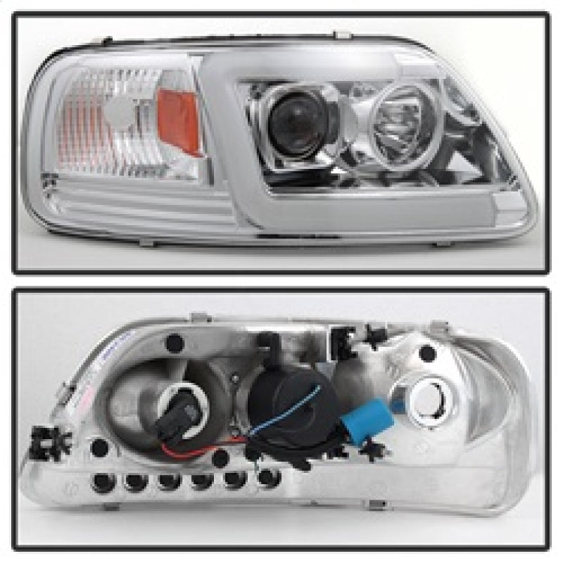 Spyder 5084644 fits Ford 97-03 F-150 (After 6/1997) V2 Proj Headlights DRL LED