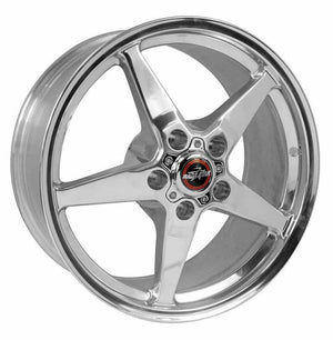 Race Star 92-885250DP 92 Drag Star 18x8.50 5x4.75bc 5.44bs Direct Drill Polished Wheel