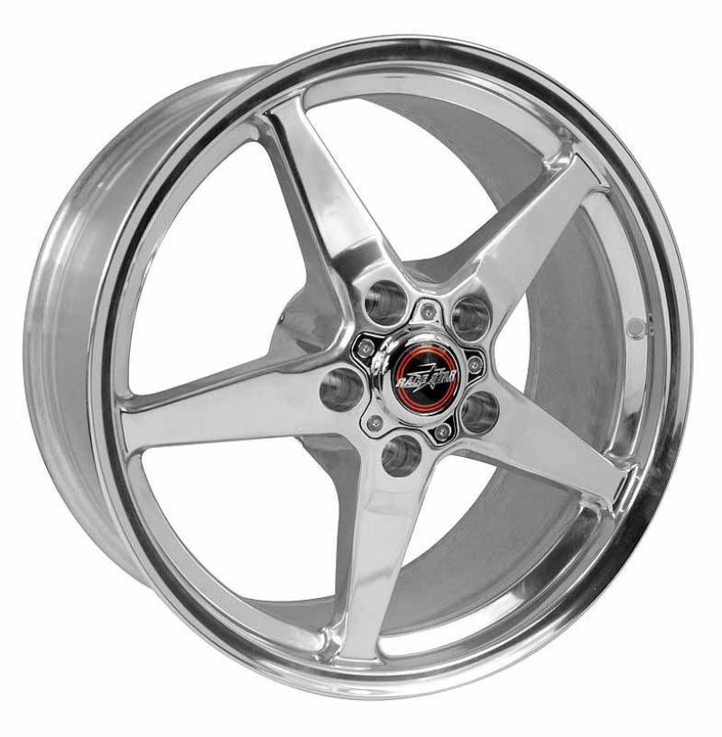 Race Star 92-885152DP 92 Drag Star 18x8.50 5x4.50bc 5.84bs Direct Drill Polished Wheel