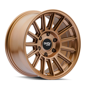Dirty Life 9316-7883MZ Journey 9316 17x8.5 / 6x139.7 BP / 0mm Offset / 106mm Hub Matte Bronze Wheel