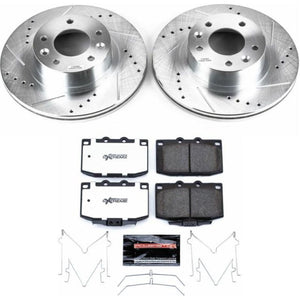 PowerStop K4833-26 93-95 fits Mazda RX-7 Front Z26 Street Warrior Brake Kit