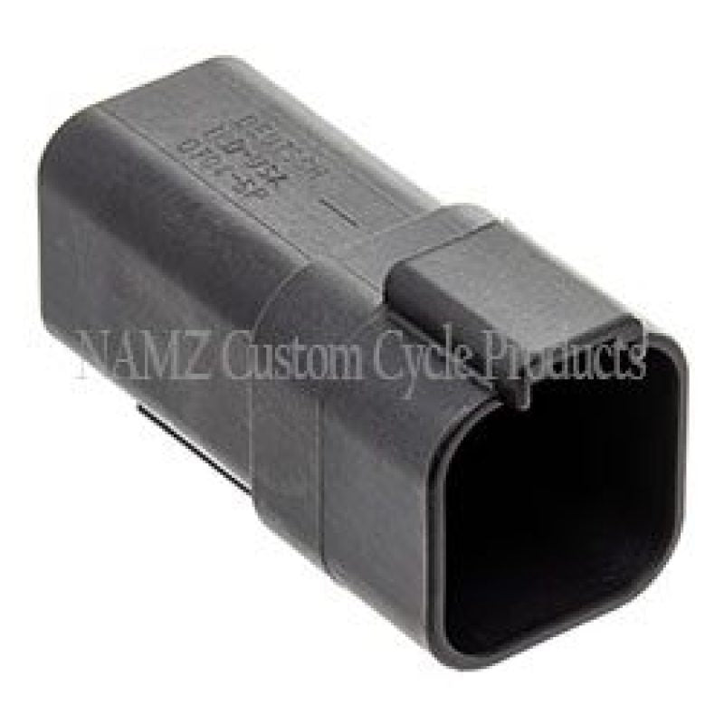 NAMZ DR-6B Deutsch DT Series 6-Wire Receptacle & Wedgelock - Black (Repl. HD 721