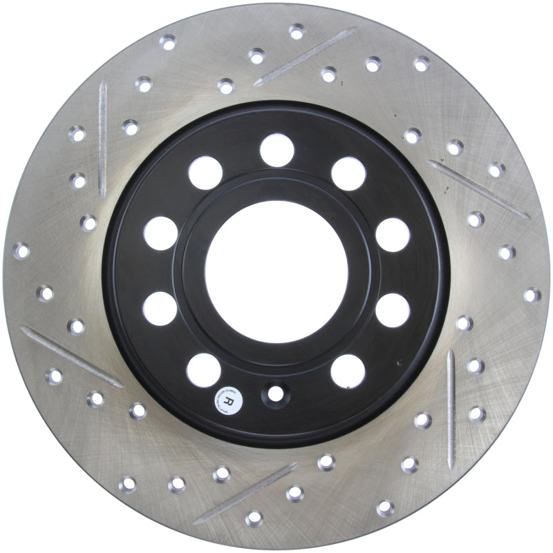 Stoptech 127.33131R Slotted & Drilled Sport Brake Rotor