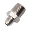 Russell 670151 Performance -6 AN to 1/2in NPT Straight Flare to Pipe (Endura)