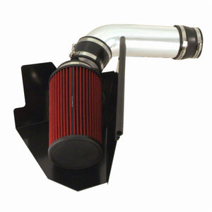 Spectre 9903 96-00 fits GM Truck V8-5.0/5.7L F/I Air Intake Kit - Clear Anodized w/Red Filter