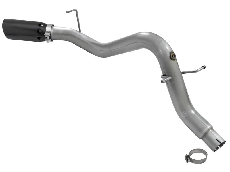 AFE 49-44064-B BORE HD 3.5in DPF-Back SS Exhaust w/Black Tip 2016 fits GM Color