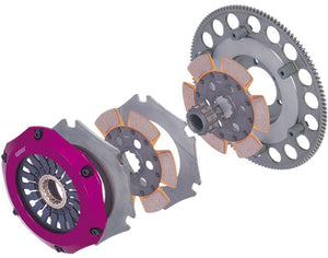 Exedy FM012SDL 2005-2005 Saab 9-2X Aero H4 Hyper Compe-D Twin Cerametallic Clut