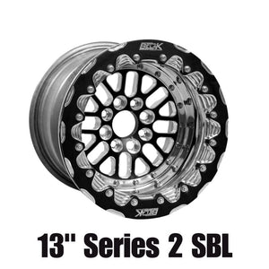 Belak Wheels 13115100S25BS-DBL Belak 13x11 / 5in BS / 5x100 BP / High Pad / Series 2 Wheel - Double Beadlock