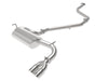 AFE 49-36047-P Takeda 2in to 2-1 304 SS Cat-Back Exhaust w/ Polished Tips 11-17