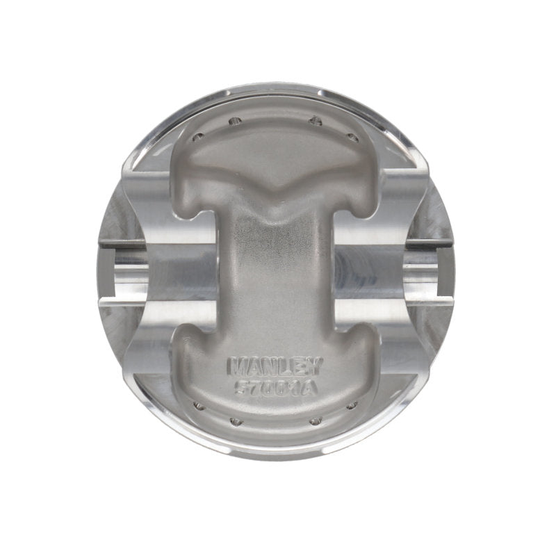 Manley  590660-8 fits Chevy Small Block Platinum Series Flat Top Piston Set - 1.