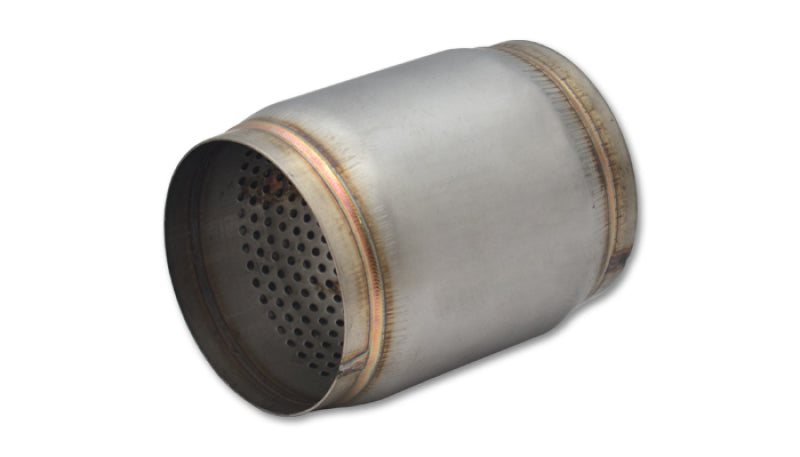 Vibrant 17965 SS Race Muffler 3.5in inlet/outlet x 5in long