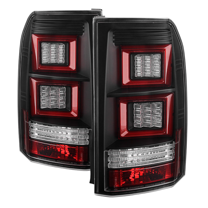 Spyder 5080813 fits Land Rover 05-09 Discovery 3 LR3 Light Bar LED Tail Lights Black ALT-YD-LRD05-LED-BK