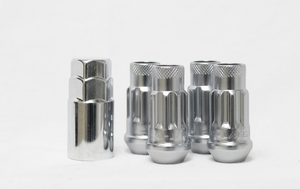 Wheel Mate 33005C Monster Open End Lug Nut Set of 4 - Chrome 1/2in