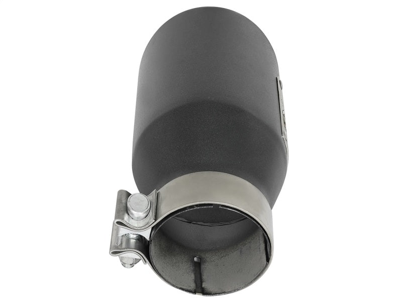 AFE 49T30452-B091 orce-Xp 3in 304 SS Metallic Black Exhaust Tip 3in In x 4-1/2i