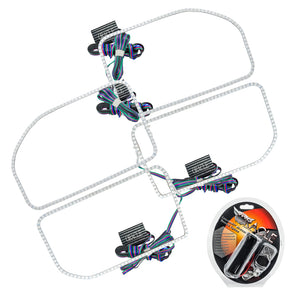 ORACLE Lighting 2383-330 Oracle fits Ford F250/350 11-16 Halo Kit (Square Ring Design) - ColorSHIFT