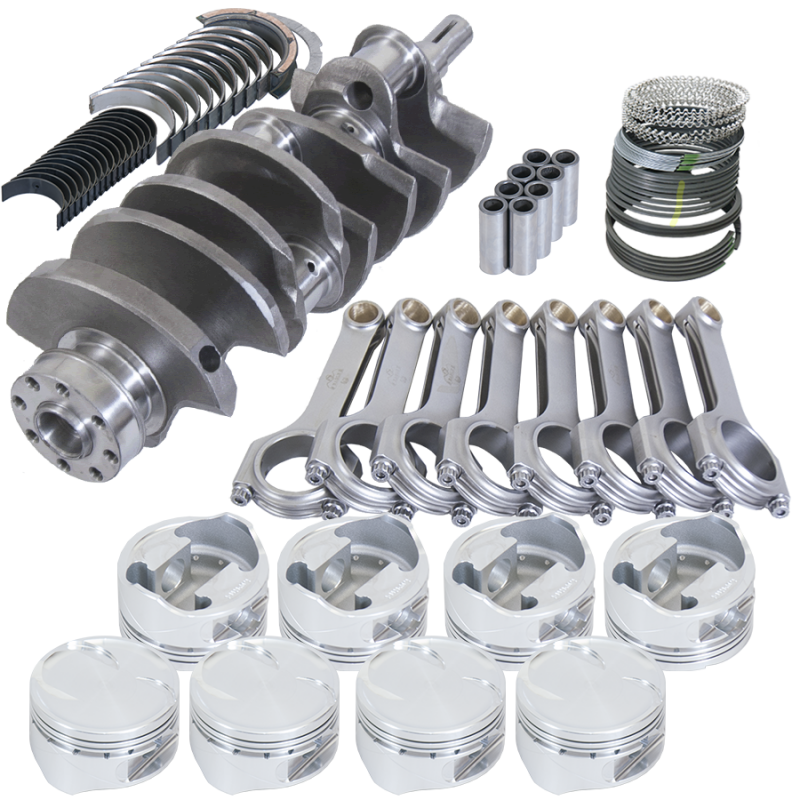 Eagle 16407040 fits Ford 4.6 2V Romeo 3.750in Crank 5.950in H-Beam -13cc 3.592in Pistons Rotating Assembly