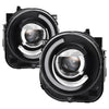 xTune 9039720 15-17 fits Jeep Renegade Light Bar DRL Projector Headlights -Blac