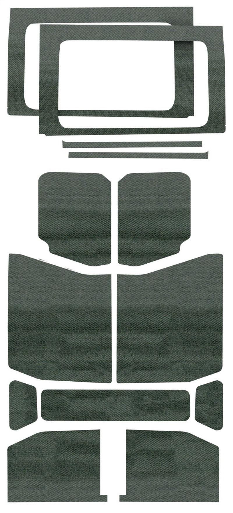 DEI  50179 fits Jeep 18-23 Wrangler JL 4-Door Boom Mat Complete Headliner Kit -