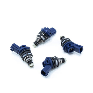 DeatschWerks 02J-01-0950-4 fits Nissan G20 / SR20 / 240sx 950cc Side Feed Injec