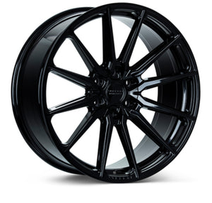 Vossen HF61-2F001 HF6-1 - 22X9.5 - 6X135 - ET0 - DEEP - 87.1 - GB - GLOSS BLACK