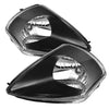 9023965 Xtune fits Mitsubishi 00-05 Eclipse Crystal Headlights Black HD-JH-ME0