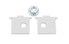 SuperPro SPF2859K 2008 fits Pontiac G8 Base Front Radius Arm Caster Plate Set