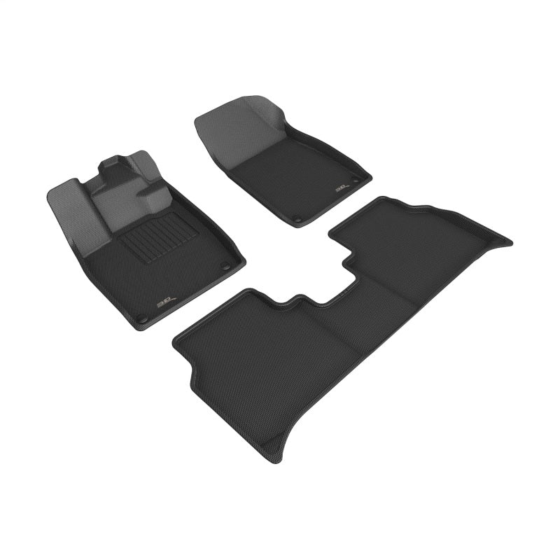 3D MAXpider 12-16 fits Ford F-250 / 350 / 450 Supercrew Kagu Black R1 R2