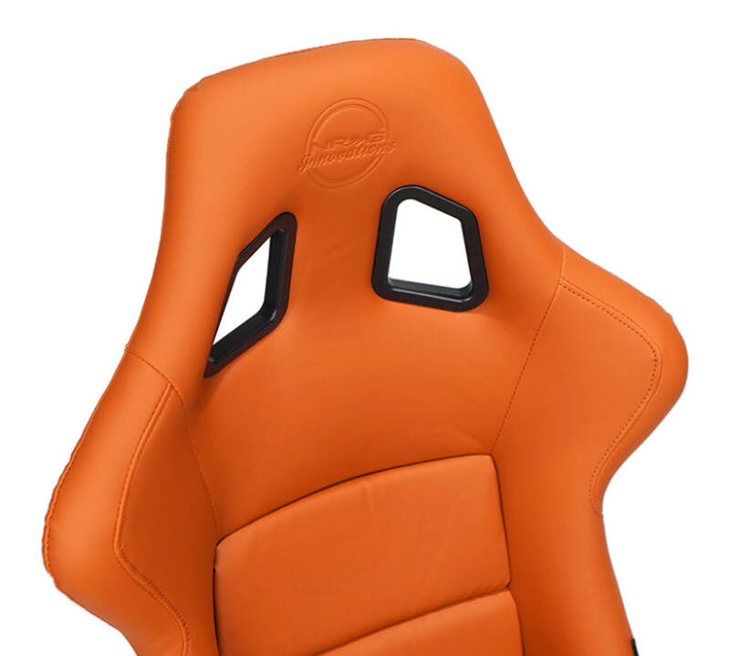 NRG FRP-302BR-V FRP Bucket Seat w/Brown Vinyl Material - Large