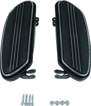 Bikers Choice 491325 86-Up FLH FLT Black Extended Floorboard Kit